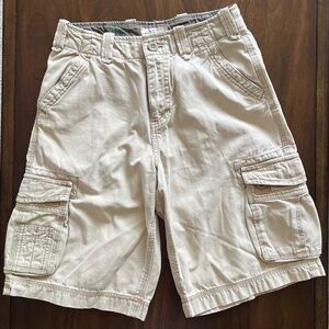 Arizona Jean Co. Boys Cargo Shorts, Boys Size 16, Tan, 6 Pockets